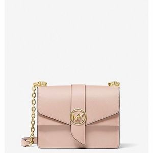 Greenwich Small Saffiano Leather Crossbody Bag ~ NEW W TAG